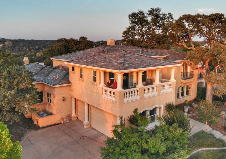 elevated home